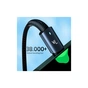 Дата кабель USB 2.0 AM to USB-C 2.0m 100W black Essager (EXC7A-CGA01-P) - зменшене зображення 5