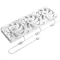 Система рідинного охолодження ID-Cooling FX360 Pro White - зменшене зображення 8