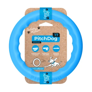 Іграшка для собак Collar PitchDog Кільце для апортування 17 см блакитне (62362) изображение 1