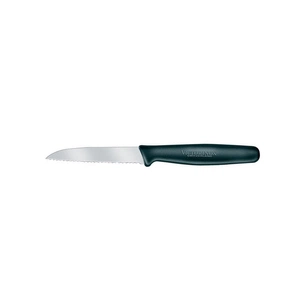 Кухонний ніж Victorinox Standart 8 см, з хвилястим лезом, чорний (5.0633) зображення 1