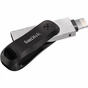 USB флеш накопичувач SanDisk 64GB iXpand Go USB 3.0/Lightning (SDIX60N-064G-GN6NN) - зменшене зображення 3