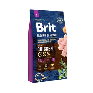 Сухий корм для собак Brit Premium Dog Adult S 8 кг (8595602526307) зображення 1