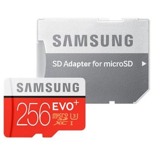 Карта пам'яті Samsung 256GB microSD class10 USH-I U3 (MB-MC256DA/APC) зображення 1