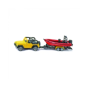 Машина Siku Jeep Wrangler з човном (6322987) зображення 1