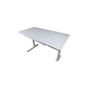 Комп'ютерний стіл Barsky StandUp white glass 1200*600 (BST-12new) - зменшене зображення 5