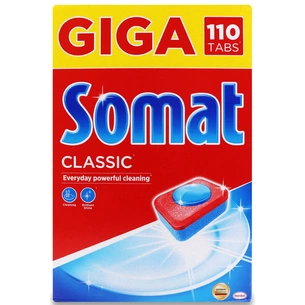 Таблетки для посудомийних машин Somat Classic 110 шт. (9000101535334) зображення 1