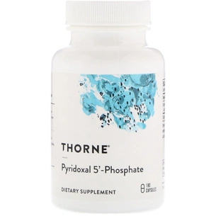 Вітамін Thorne Research Піридоксаль-5-фосфат, P-5-P, 180 капсул (THR-12603) зображення 1