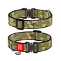 Нашийник для тварин WAUDOG Nylon з QR-паспортом "Мілітарі" металевий фастекс L (287-4026) - уменьшенное изображение 1