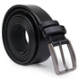 Ремінь Vintage Чоловічий шкіряний Чорний (20700) - зменшене зображення 2
