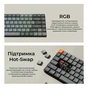Клавіатура Keychron K3 Max Gateron Brown Switch RGB UA Black (K3M-H3-UA) - зменшене зображення 13