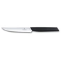 Кухонний ніж Victorinox Swiss Modern SteakPizza 12 см Serrated Black (6.9003.12W) - зменшене зображення 1