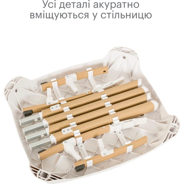 Стілець для годування Tutti Bambini 7 в 1 Nova білий (611010/3511) - picture 6