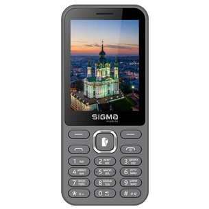 Мобільний телефон Sigma X-style 31 Power Type-C Grey (4827798855034) зображення 1