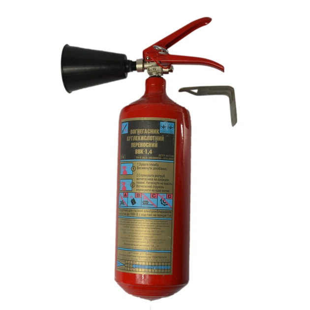 Вогнегасник Рубеж вуглекислотний ВВК-1,4 (ОУ-2) - picture 1