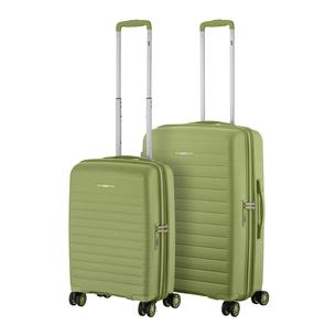 Набір валіз 2E Aero (M+S), оливково-зелені (2E-SPP-AERO-SET2-MG) зображення 1