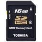 Карта пам'яті Toshiba 16Gb SDHC class 4 (SD-K16GJ(BL5) - зменшене зображення 1