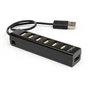 Концентратор Vinga USB2.0 to 7*USB2.0 HUB (VHA2A7) - зменшене зображення 3