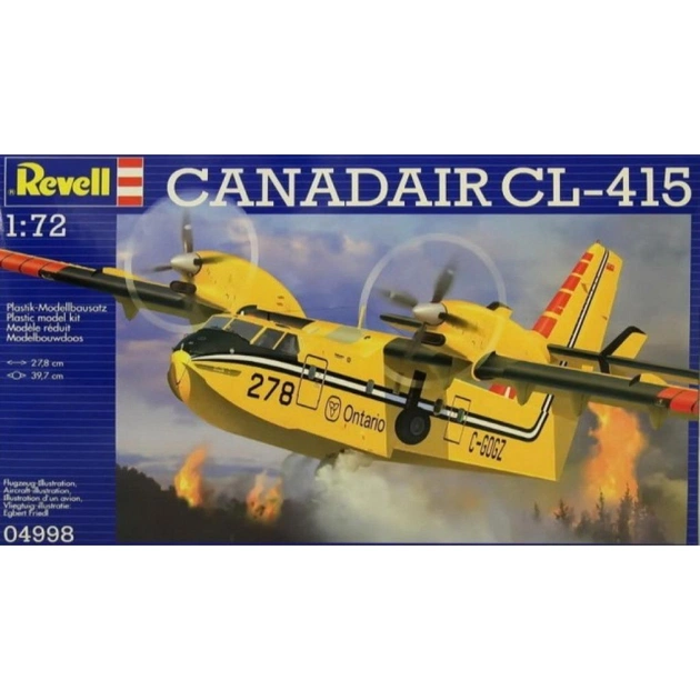 Збірна модель Revell Літак-амфібія Canadair CL-415 1:72 (4998) - зображення 1