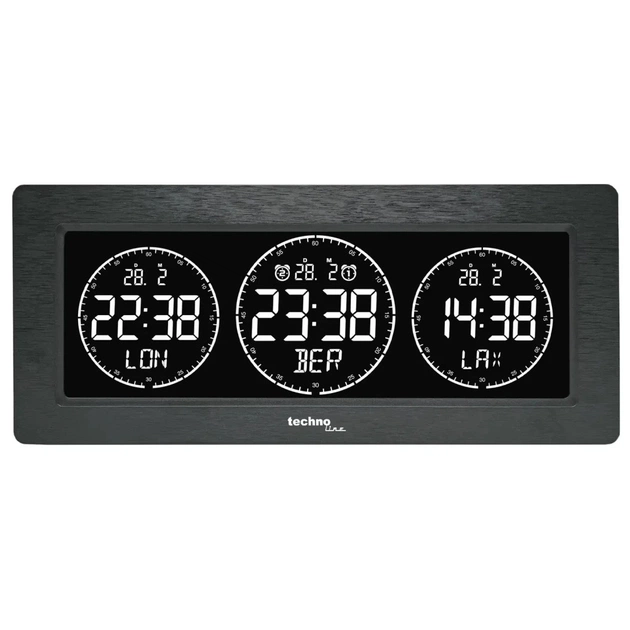 Настільний годинник Technoline WT458 Black (DAS302480) - picture 1