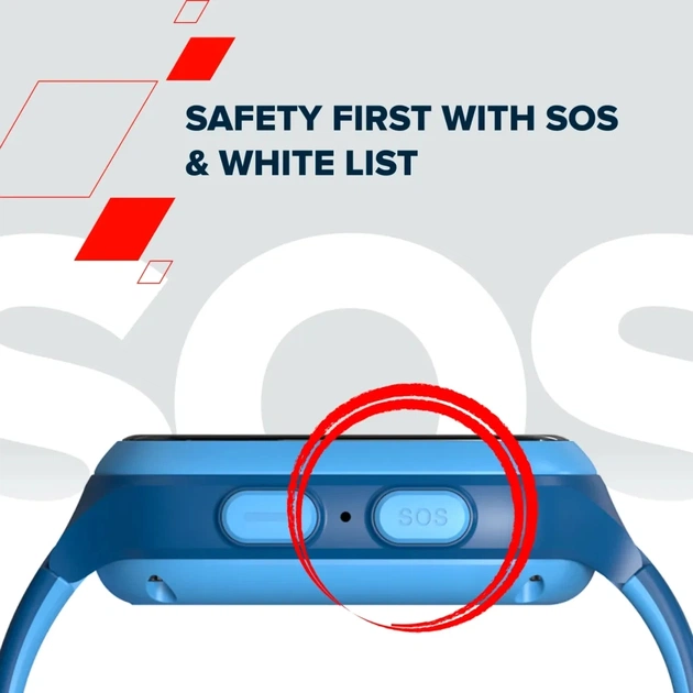 Смарт-годинник Canyon ZEFIR KW-49 E-SIM 4G GPS Blue Дитячий смарт-годинник (CNE-KW49BL) - picture 10