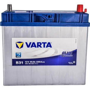 Акумулятор автомобільний Varta Blue Dynamic 45Аh без нижн. бурта (545155033) зображення 1