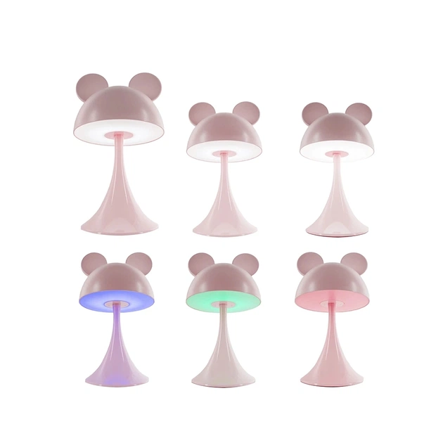 Нічник Kite Світильник LED з акумулятором Simple Mouse, рожевий (K25-317-2-2) - picture 4