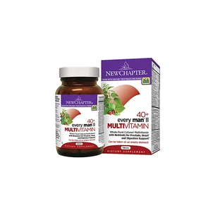 Мультивітамін New Chapter Щоденні Мультівітаміни для Чоловіків II 40+, Every Man's, 48 (NC0330) зображення 1