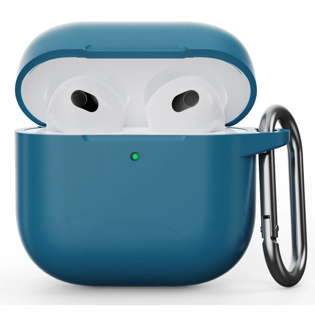 Чехол для наушников Armorstandart Hang Case для Apple AirPods 4 Lake Blue (ARM81281) - изображение 1