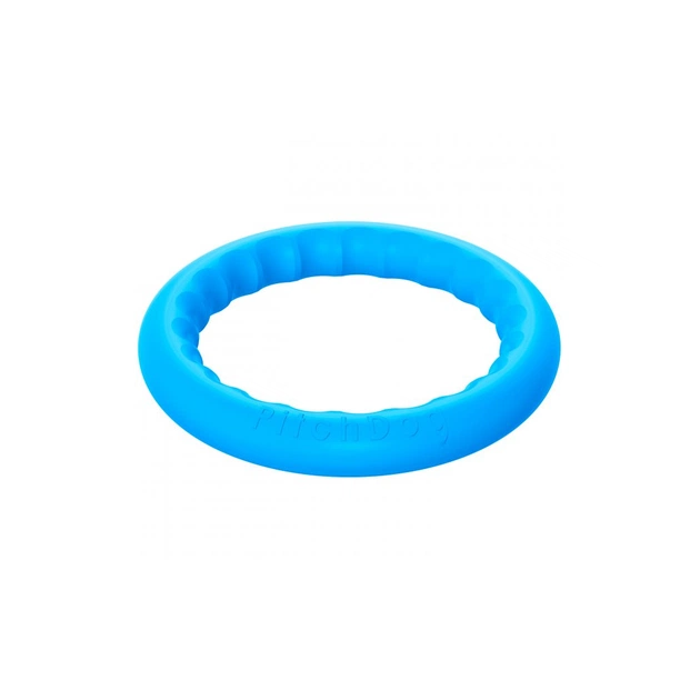 Іграшка для собак Collar PitchDog Кільце для апортування 20 см блакитне (62372) - picture 2