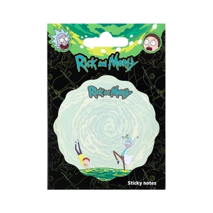Папір для нотаток Kite з клейким шаром Rick and Morty 70х70 мм, 50 аркушів (RM23-298-2) зображення 1