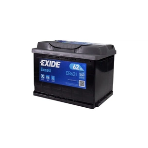 Акумулятор автомобільний EXIDE EXCELL 62A (EB621) зображення 1