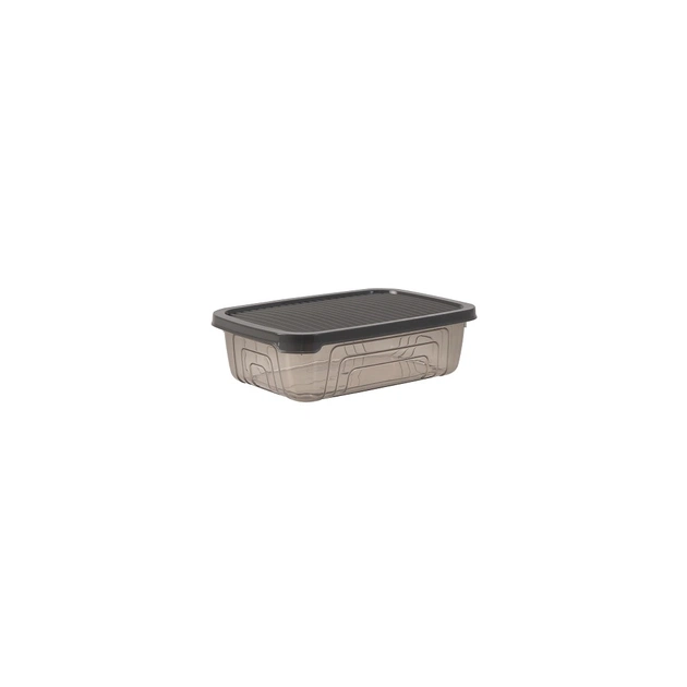 Харчовий контейнер Herevin Bowl Grey прямокутний 0.600 л (161331-012) - зображення 1