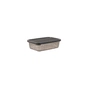 Харчовий контейнер Herevin Bowl Grey прямокутний 0.600 л (161331-012) - зменшене зображення 1