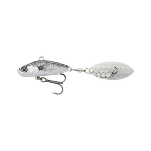 Блешня Savage Gear 3D Sticklebait Tailspin 73mm 13.0g Black Silver (1854.43.94) зображення 1