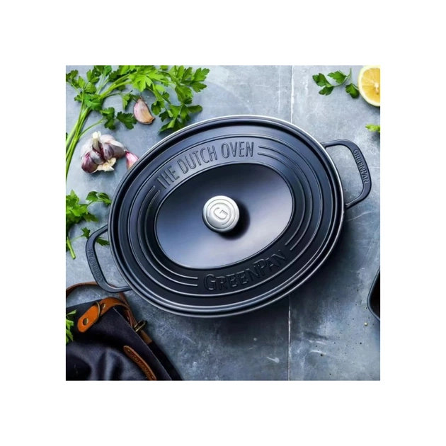 Гусятниця GreenPan Featherweights 25 см, 6,2 л чорна (CC002222-001) - picture 3