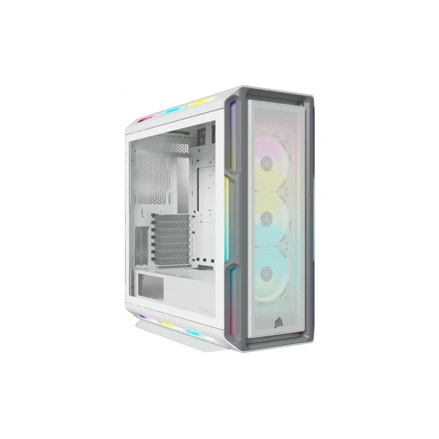 Корпус Corsair iCUE 5000T RGB Tempered Glass White (CC-9011231-WW) - зображення 1