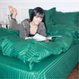 Постільна білизна MirSon Satin Stripe 30-0017 Green 110х140 Дитяча (2200005246269) - зменшене зображення 8