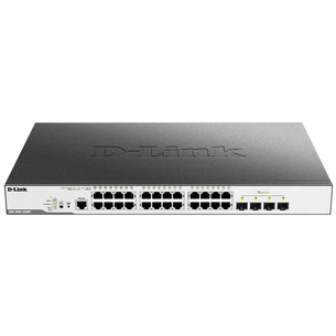 Комутатор мережевий D-Link DGS-3000-28XMP зображення 1