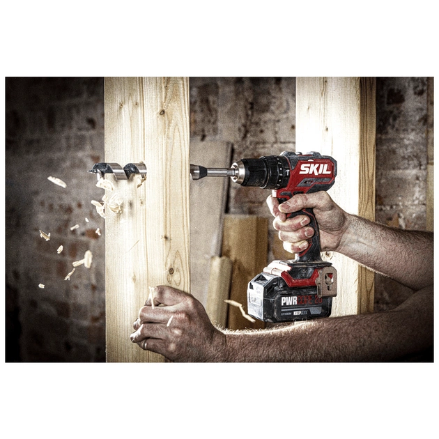 Шуруповерт Skil 3075 CA Compact Li-Ion 20V, безщітковий ударний, 2.0Ah, зарядний пристрій (CD1E3075CA+BC1E3136A) - picture 2