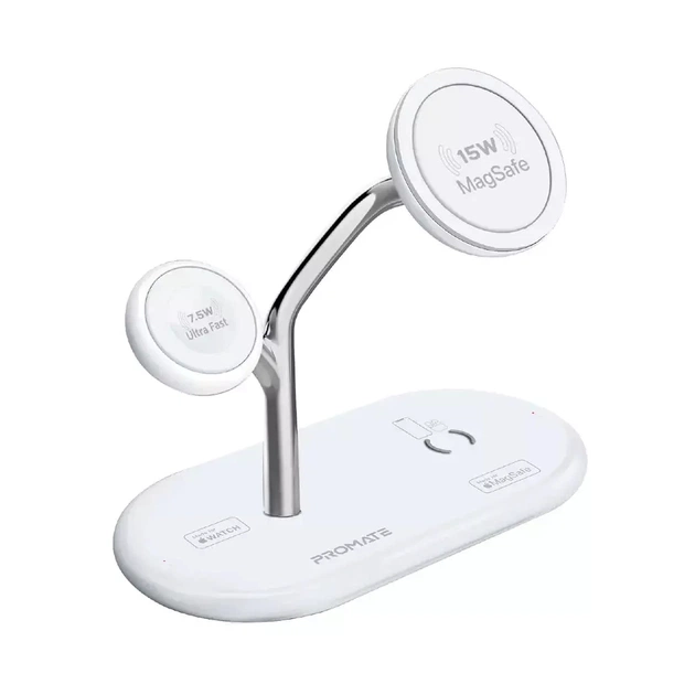Зарядний пристрій Promate wireless (synergy-pro.white) - зображення 1