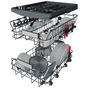 Посудомийна машина Whirlpool WSIO3O34PFEX - зменшене зображення 9