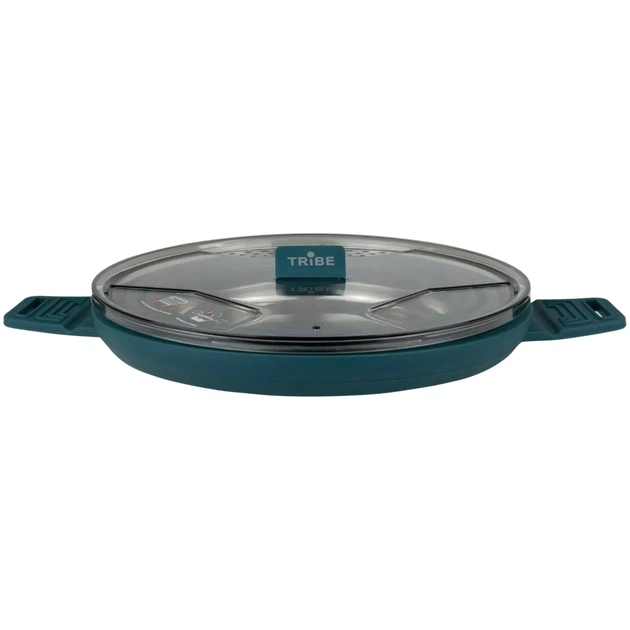 Котел туристический Tribe Collapsible Pot 2,5 л силіконовий ocean (T-FF-0025-ocean) - изображение 3
