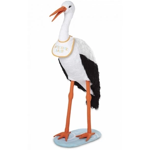 М'яка іграшка Melissa&Doug Гігантський плюшевий лелека, 115 см (MD30407) зображення 1