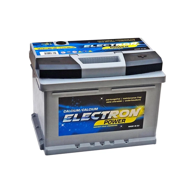 Акумулятор автомобільний ELECTRON POWER MAX 63Ah Н Ев (-/+) 630EN (563 077 063 SMF) - изображение 1