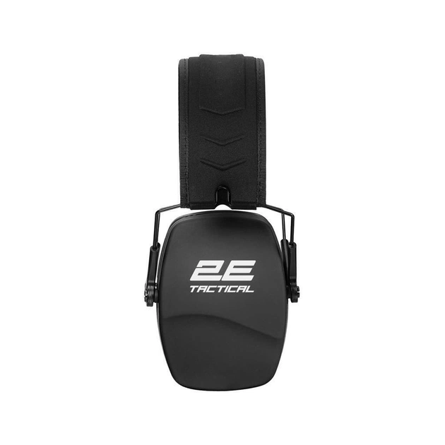 Тактичні навушники 2E Defence NRR 25 dB пасивні Black (2E-TPE016BK) - picture 2
