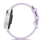 Смарт-годинник Garmin Lily 2 Active, Silver/Jasmine Purple, Silicone, (010-02891-01) - зменшене зображення 5