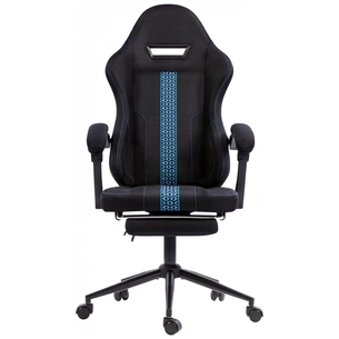 Крісло ігрове GT Racer X-2331 Black/Blue (X-2331 Fabric Black/Blue) зображення 1