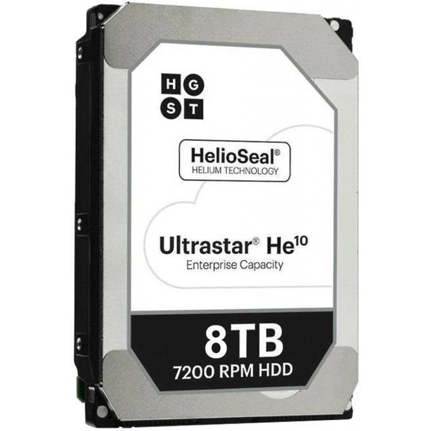 Жорсткий диск для сервера 8TB WDC Hitachi HGST (0F27358 / HUH721008AL5204) - зображення 1