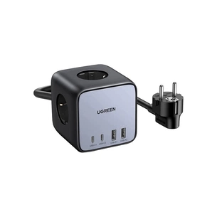 Зарядний пристрій Ugreen 4xUSB 65W DigiNest Cube (2хUSB-C+2xUSB-A) CD268 (60113) зображення 1