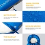 Спальний мішок KingCamp Oasis 250S Blue (KS3221_BLUE_L) - зменшене зображення 6